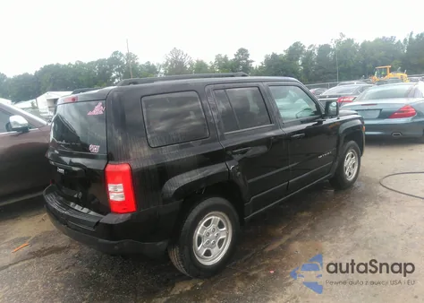 2013 Jeep Patriot Sport from USA, damaged, VIN 1C4NJPBA9DD108892